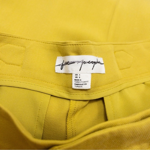 NWT Free People Gabbie Vest Suit Set 4 Trouser Pleat Double Breasted Wide Leg - Picture 11 of 16